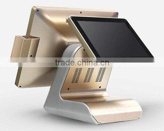 POSBW1511 Full Metal Jacket Durable 15 Inch 5 Wire Resistive Touch Screen All In One POS Machine