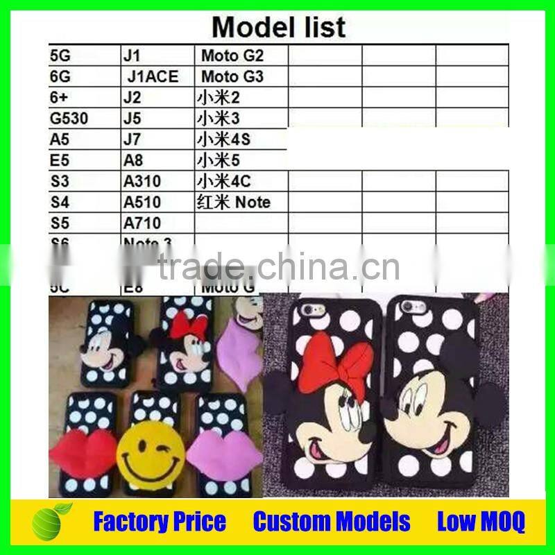 Mickey and Minnie Custom silicone mobile phone case cover for LG G4 H818 mobile case cover