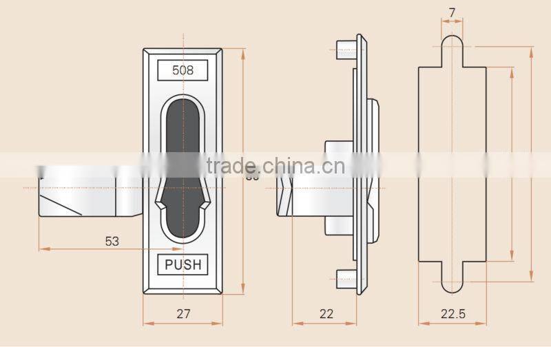 SAIP/SAIPWELL New Product Small Zinc Alloy Electronic Cylinder Lock Cylinder Door Lock
