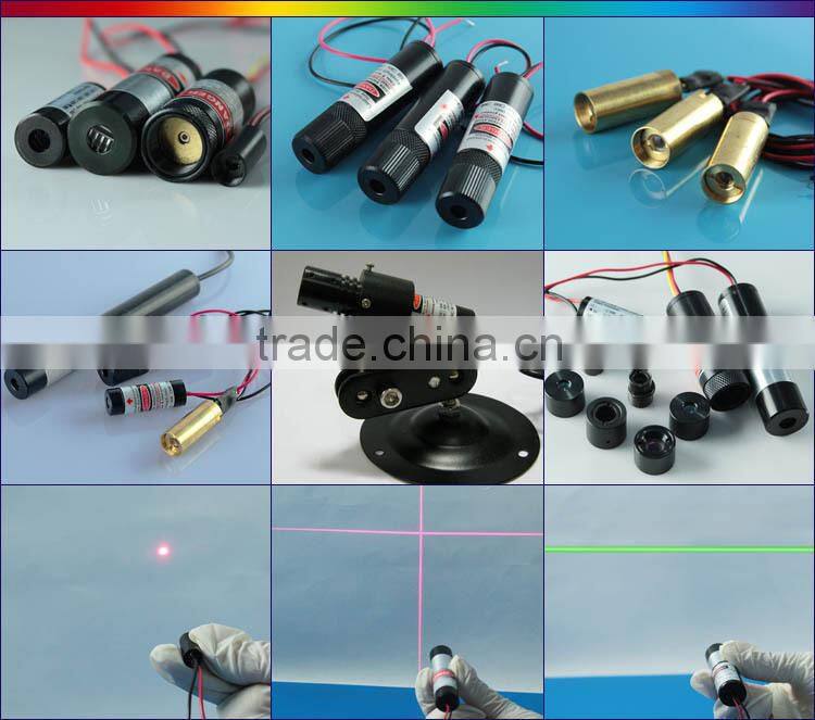 red green blue dot or line laser diode module
