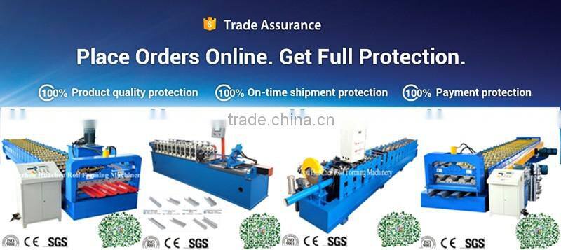 Color Metal Garage Roller Shutter Door Piece Making Machine