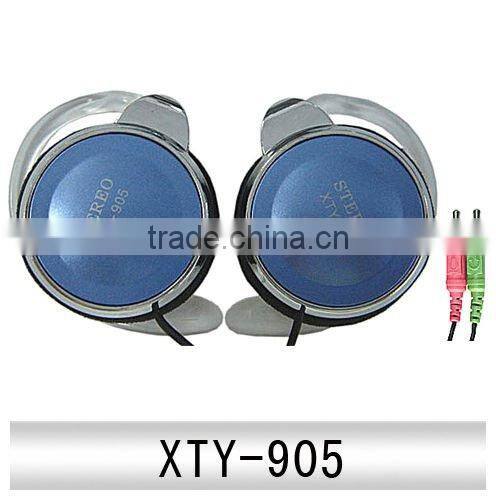 Cheap earphones with microphone light color earphones for girls