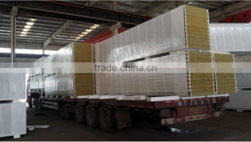Polyurethane Sandwich Panels Type and Metal Panel Material pu wall panel
