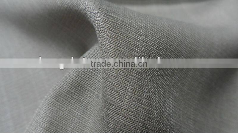 viscose and polyster stripe men TR suiting fabric