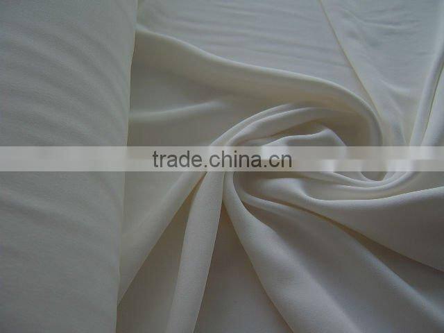 100% silk crepe satin fabric