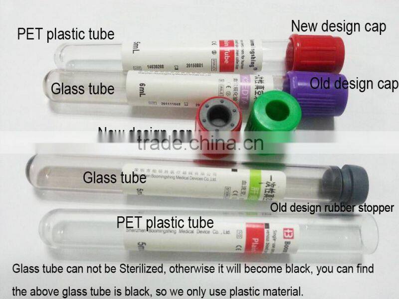 Vacuum clot activator with Gel blood serum collection SST tube