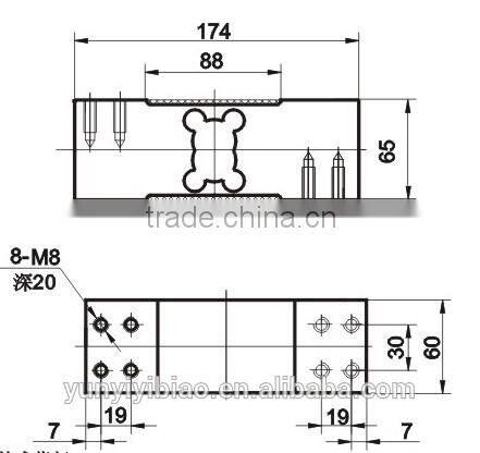 100kg load cells sensor