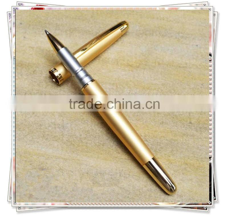 JH-602 jinhao 602 gold metal ball pen, high-grade ballpoint pen for gift