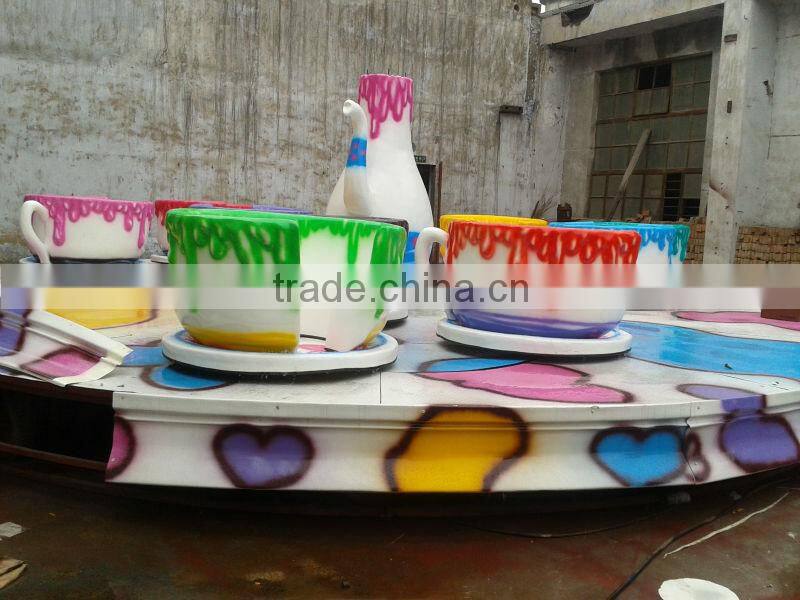 funny amusement park rides for sale/high qality Funny Amusement Coffee Cup rides