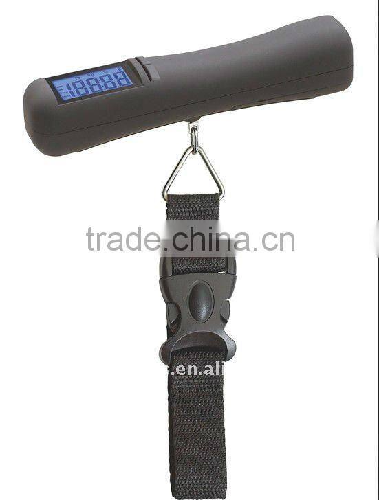 Digital Black Luggage Scale, 40kg Luggage Scale with LCD Display