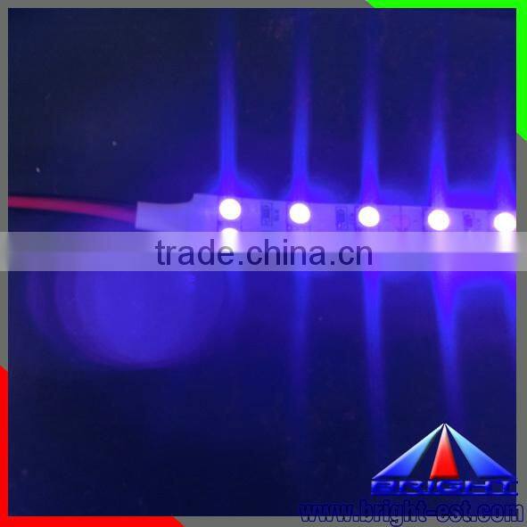 Hottest smd5050/SMD3528 outdoor CE&RoHS waterproof 400-405nm uv flexible led strip light