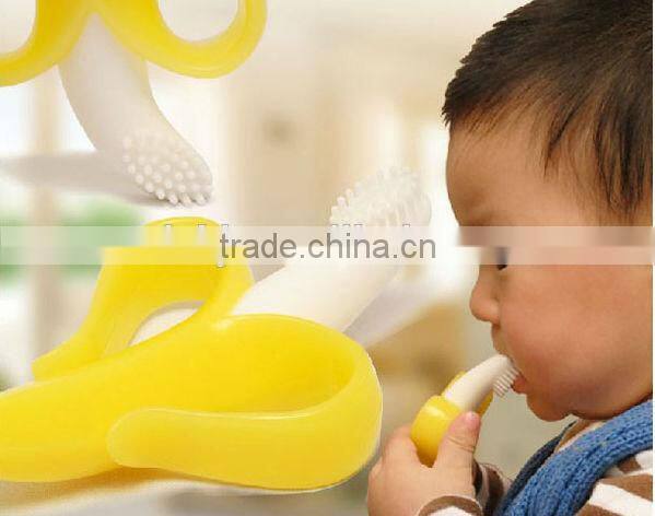 silicone baby toothbrush for kid teeth care