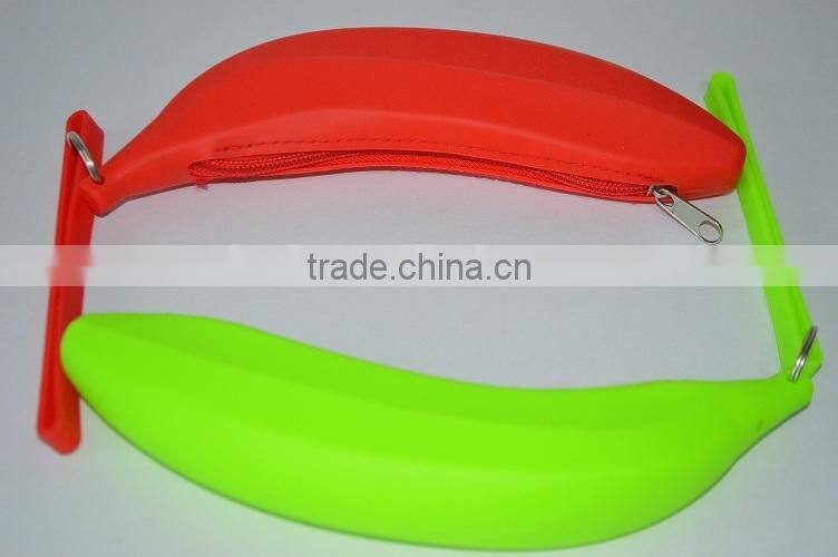 Banana Shape Silicone Coin Purse