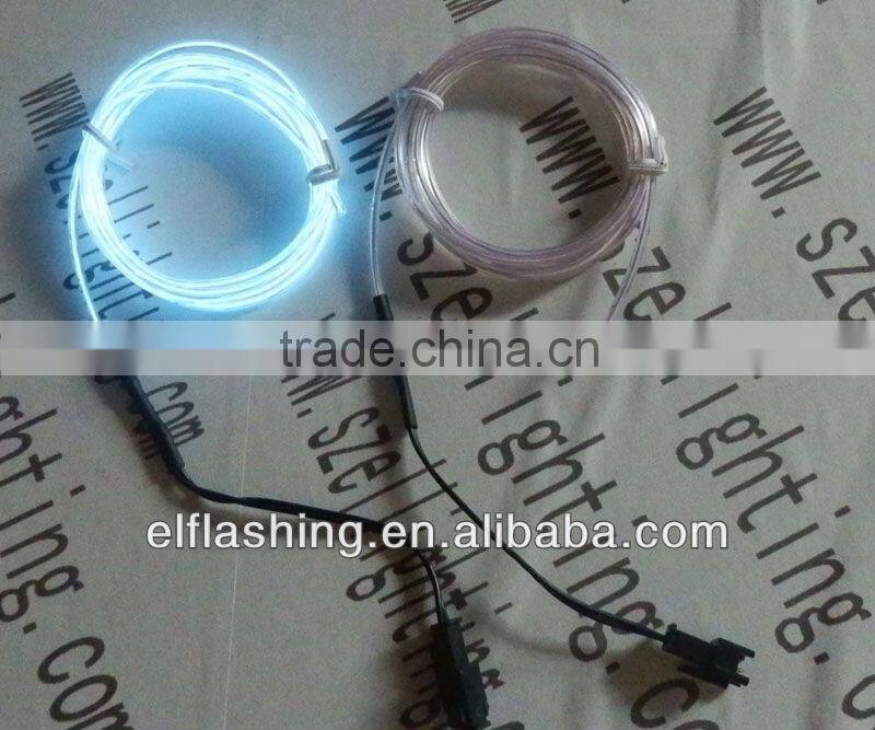 el lighting wire transparent blue
