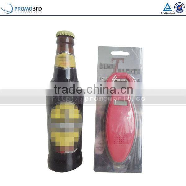 Promotion Gift Electronic cheap bulk custom beer Bottle Opener With Sound,metal bottle opener