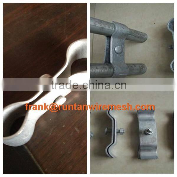 factory 2014 steel hot dipped galvanized welded temporary construction fence