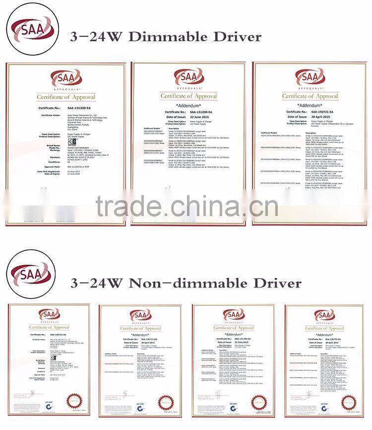 AC220-240V recessed led down light 3 inch 5 inch 6 inch 8 inch