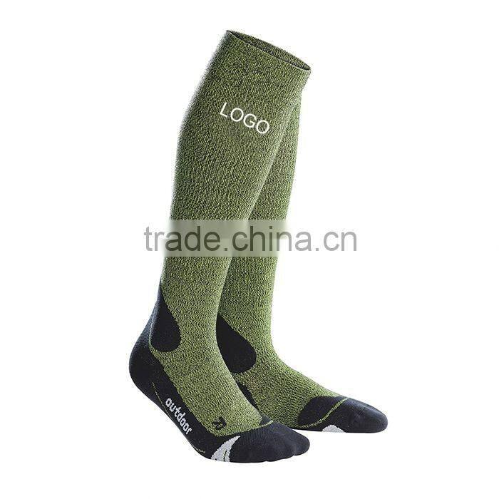 Wholesale compression socks Knee High sports sock for Running Marathon Cycling