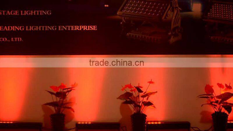 high brightness waterproof 8X15W led wall washer outdoor bar light