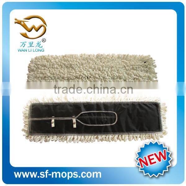 ITEM X200W dust mop holder, polyester dust mop,microfiber flat mop