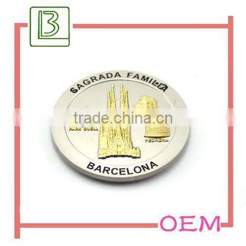 metal 3d keychain for business gift