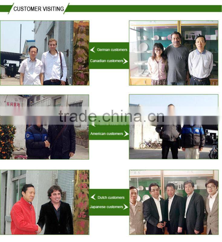 Creative design biodegradable disposable paper dessert bowl