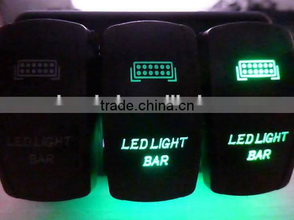 High Quality 5 pin 12v 24v Auto / Marine Led light Rocker switches