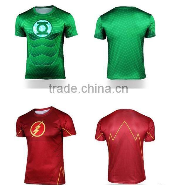 players cartoon quick drying soft T-shirt round collar