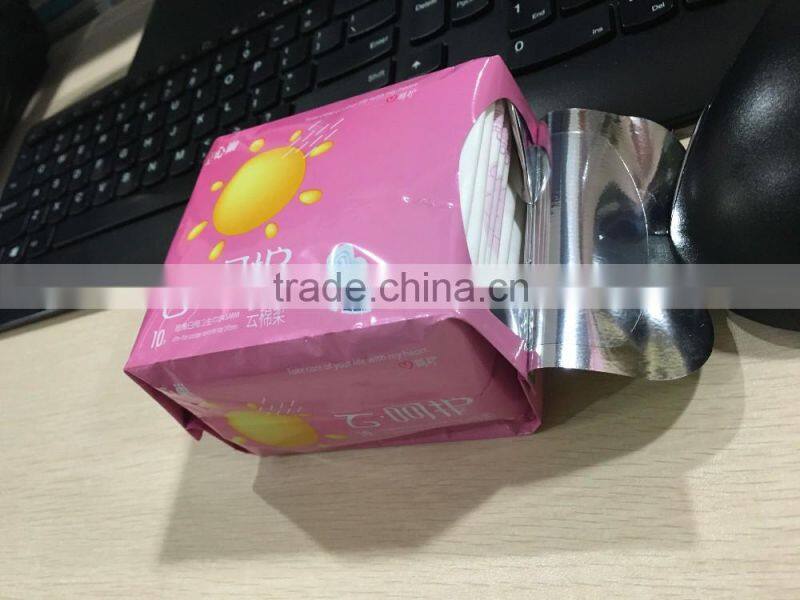 Stock cheap cotton sanitary napkin,women underwear on sale