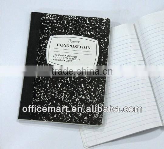100 sheets student composition book