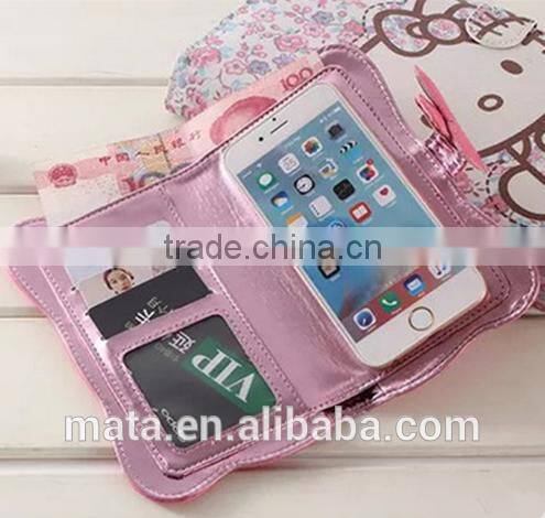 Top Grade Lovely Leather Case With Wallet Style Leather Case For Sony z5