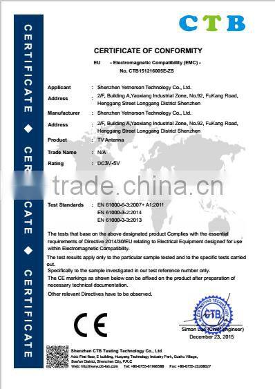 Mini 2dbi 5.0G/5.8G antenna with right angle SMA male