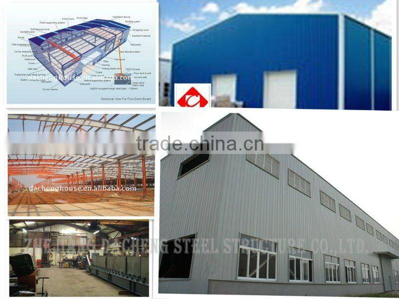 Well Design Steel Building Sheds Prefab Warehouse