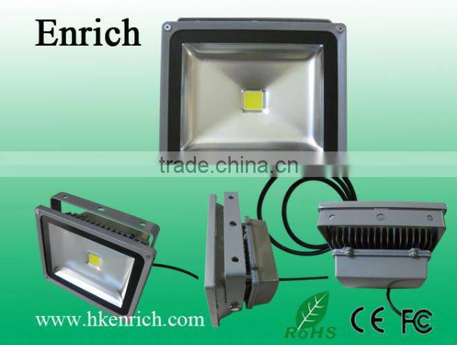 80LM/W 50w AC85V-265V 50 watt led flood light for Tunnel, Highway toll stations, gas stations