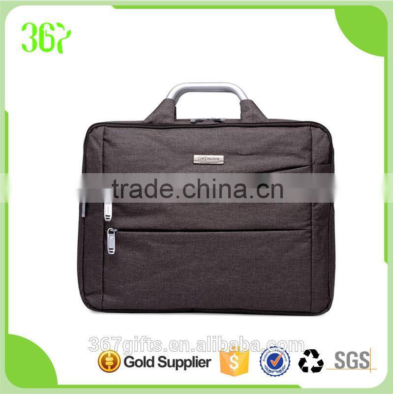 Custom Linen Business Men Portable Messenger Linen Computer Bag/Laptop Bag