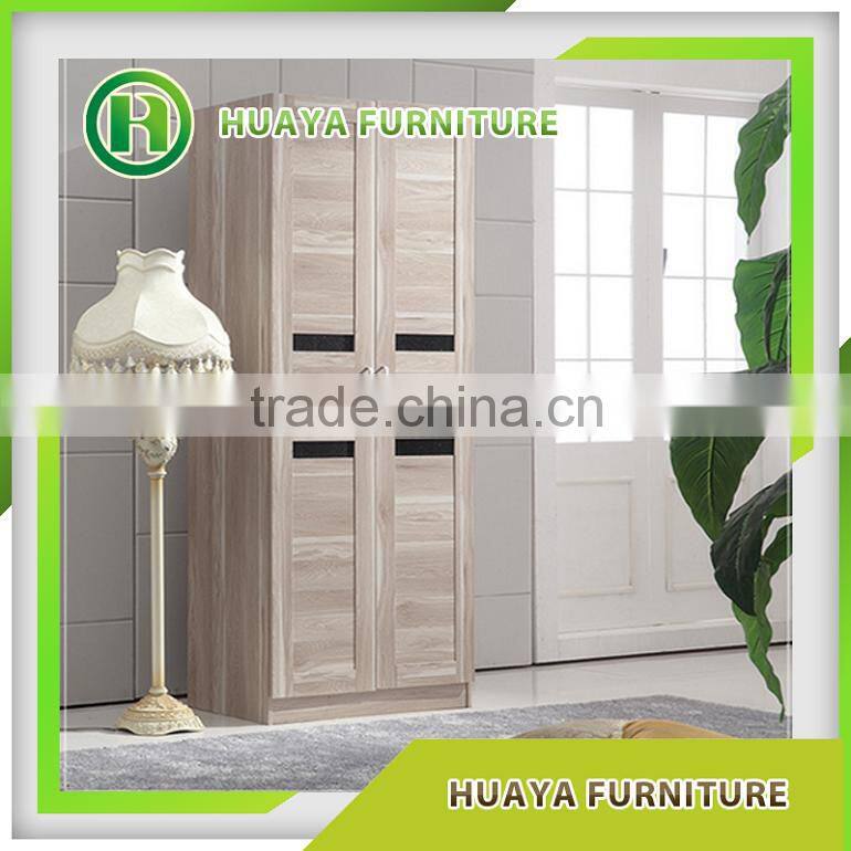 hot sell wardrobe with sliding wood doors interior