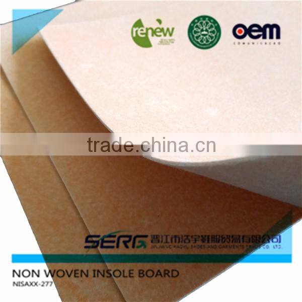 non woven insole board used in nike shoes