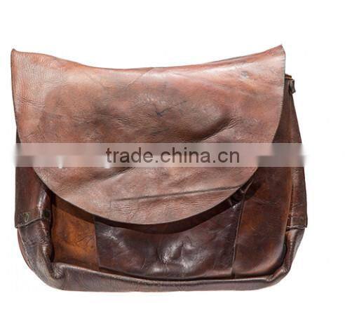 Hot selling woman business leather shoulder handbag