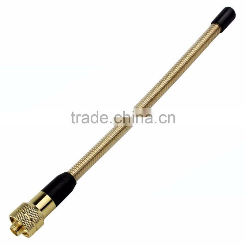 Universal SMA-F Antenna Golden Soft VHF 136-174 MHz for BAOFENG TYT Radio