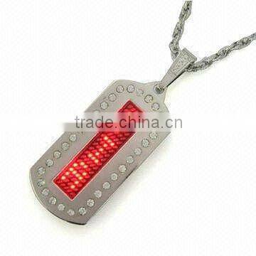 New style 5 x 19 dots,Beautiful LED simple key ring