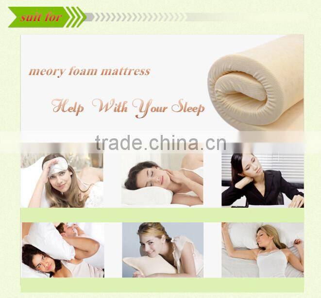 100% polyester memory foam mattress for sponge mattress LS-M-008cheap mattress