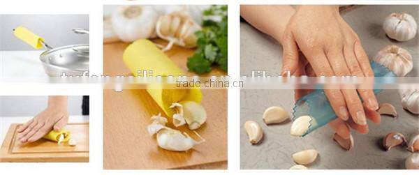 commercial flexible food grade silicone garlic peeler