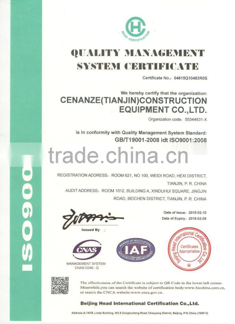 H-frame scaffolding system used in construction/ construction