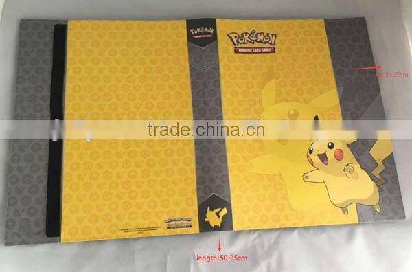 OEM customized Card binder with 9-pocket PP porfolios Dongguan factory Pokemon cartoon