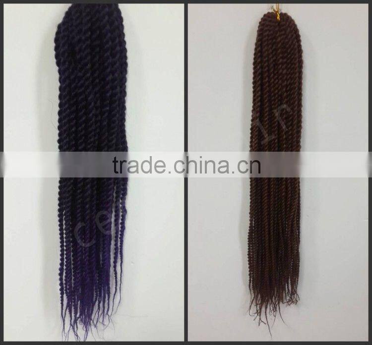 19-24 inch havana mambo twist crochet braids 12 root