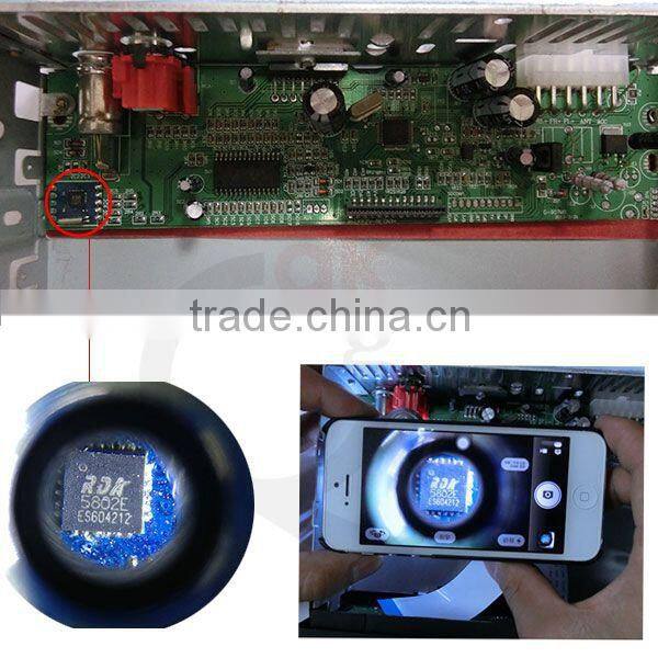 2015 Hot selling product 60x microscope lens with LED light for smartphone