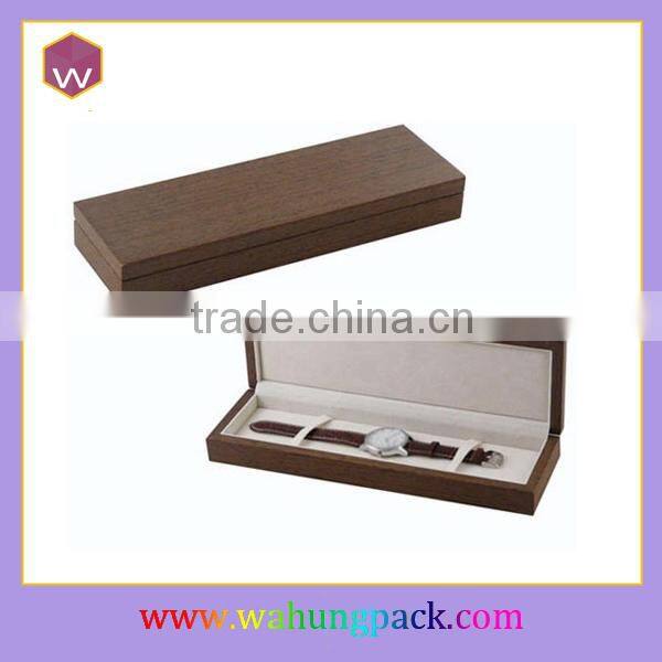 Custom High Black Lacquer Long watch gift box