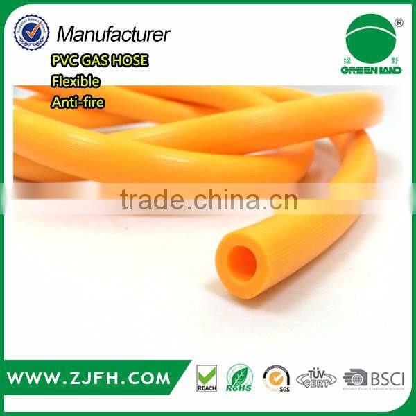 pvc welding hose , gas cutting hose,bule and red color ,high preuusre hose for gas and air