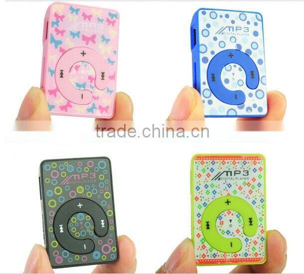 Hot selling promotional 2gb 4gb 8gb usb digital mp3 player with card slot