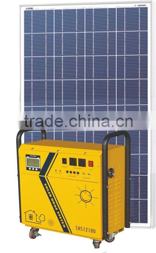 small systerm high power solar dc power system new design 1kw portable solar generator